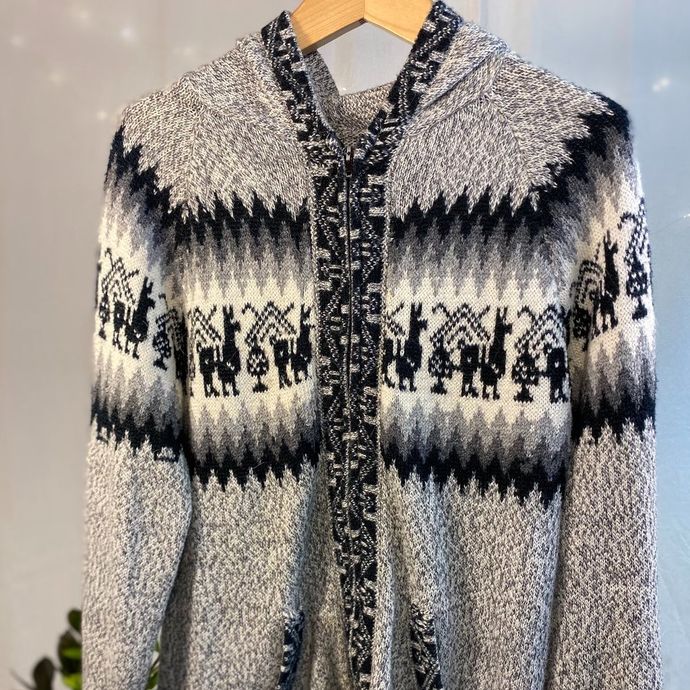 100% Alpaca Wool Sweater from Peru